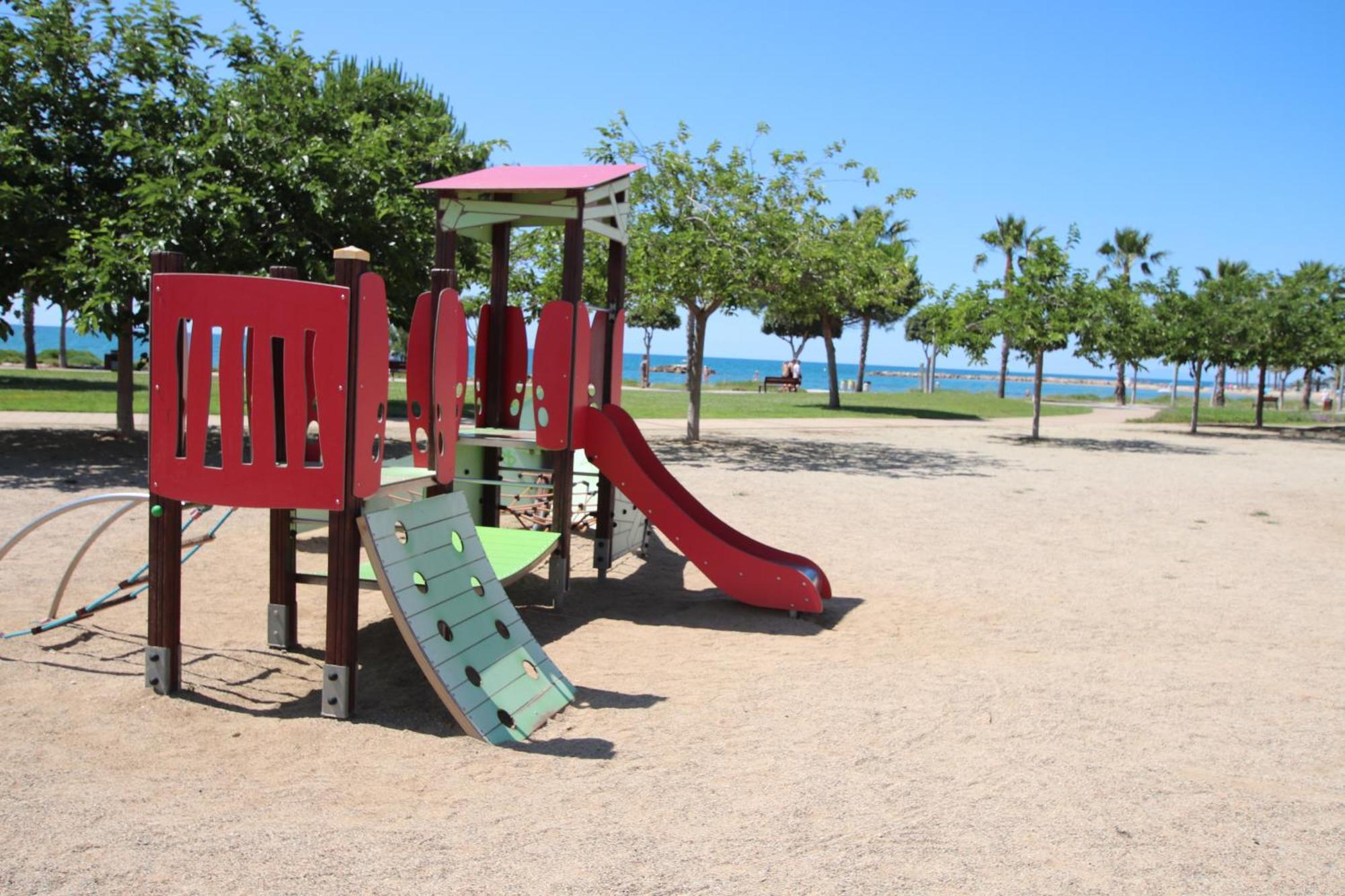Planta Baja, Primera Linea, Playa, Jardin Privado, Ardiaca, Cambrils, Apartamento Jacqueline Bagian luar foto